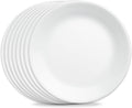 Vitrelle 8-Piece Dinner Plates Set Triple Layer Glass and Chip Resistant